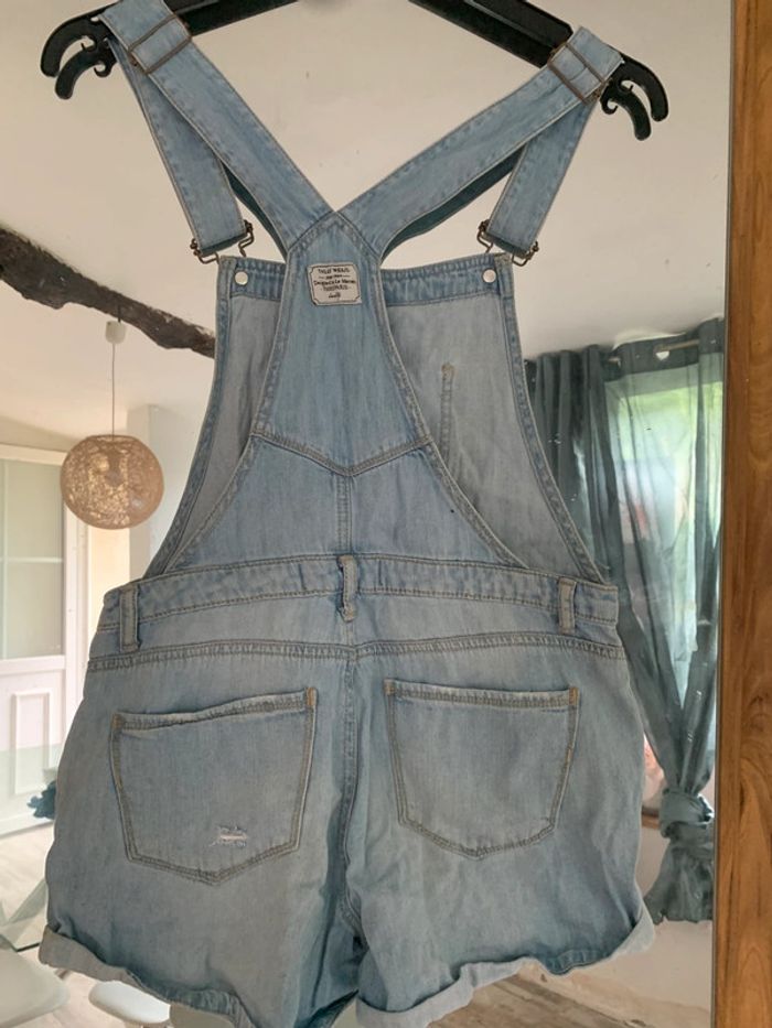 Salopette short Tally Weijl en jean taille XS - photo numéro 2