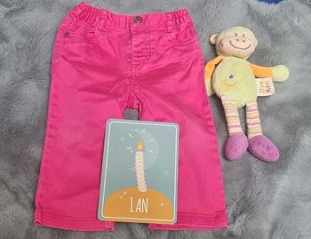Pantalon rose 12 mois