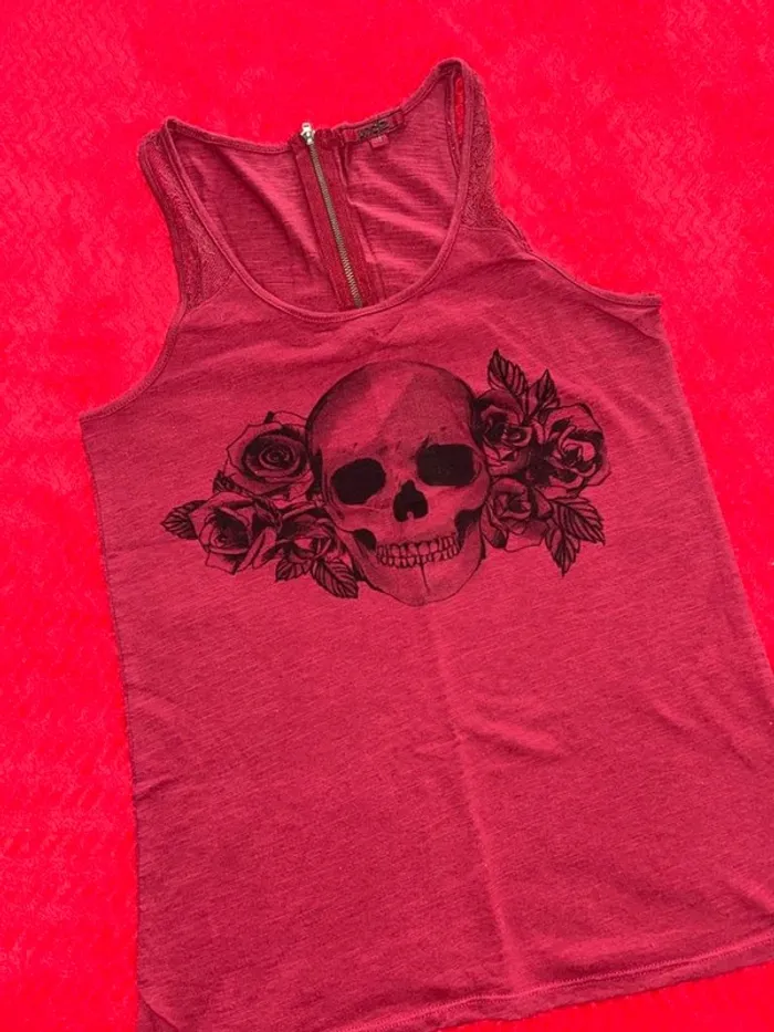 Débardeur rouge