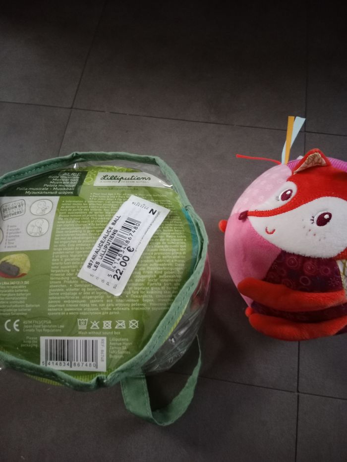 Balle sonore Lilliputiens