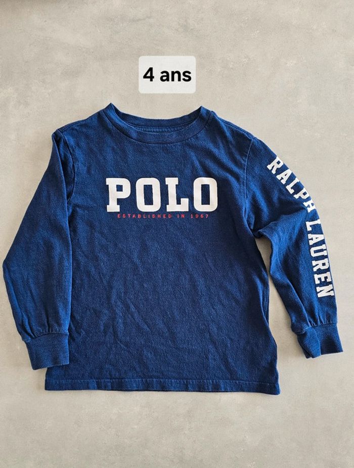 T-shirt polo 4ans