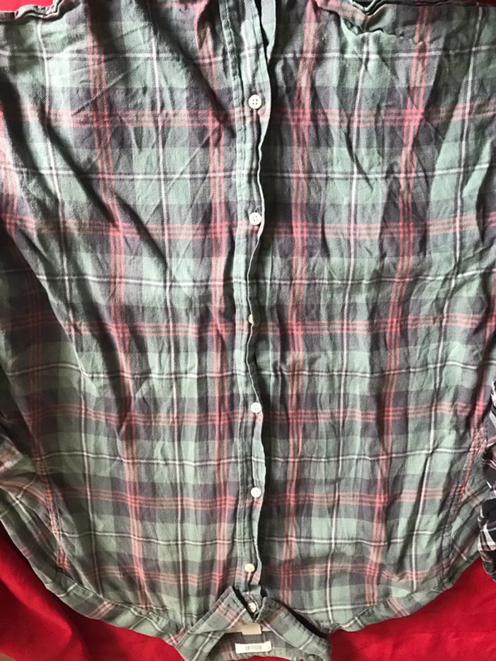 Lot de 2 chemises à carreaux H&M taille L et XL - photo numéro 10