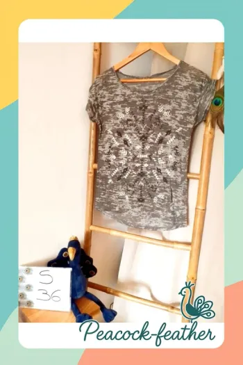 T-shirt gris 36