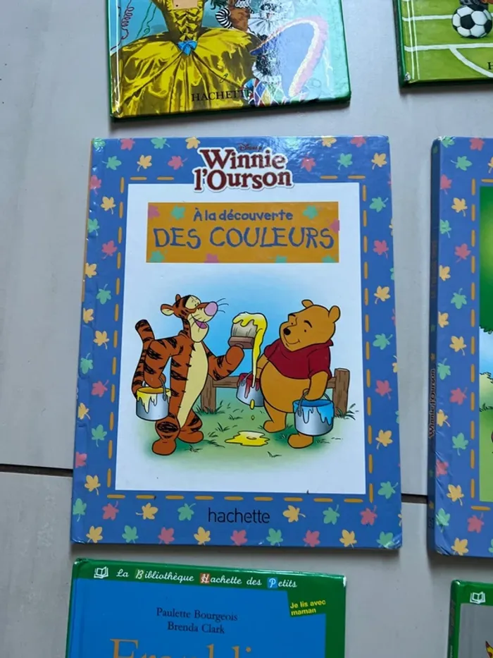 Lot de 10 livres la bibliothèque hachette des petits - photo numéro 9