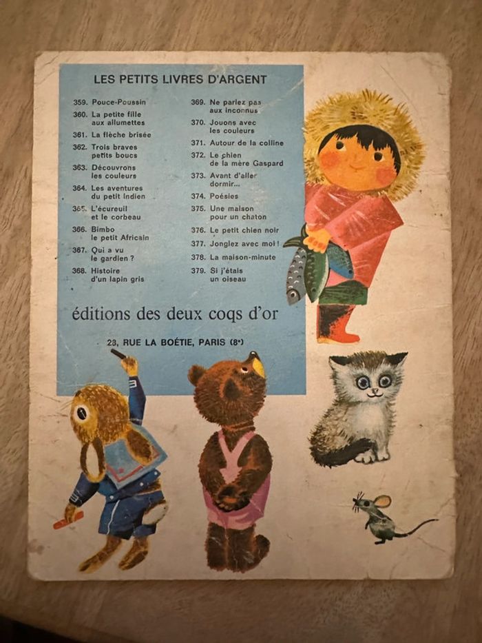 Un petit livre d’argent album ancien Le chien de la mère Gaspard éditions deux coqs d’or - photo numéro 2