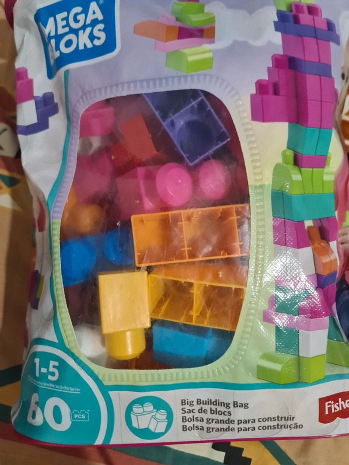 2 sacs mega Blocks pour enfant de 1 à 5 ans Fischer price - photo numéro 2