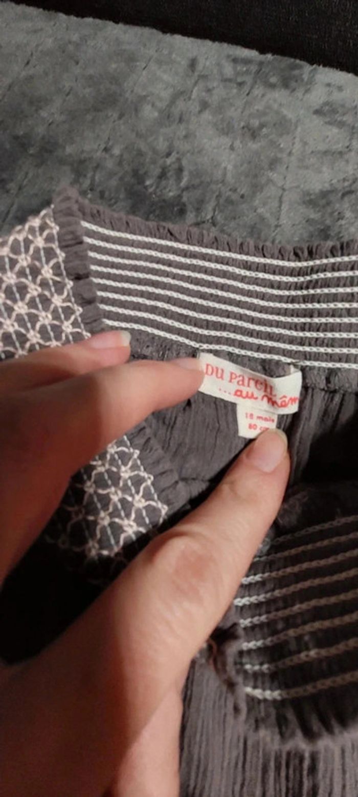 Pantalon saourel léger bébé fille 18 DPAM - photo numéro 3