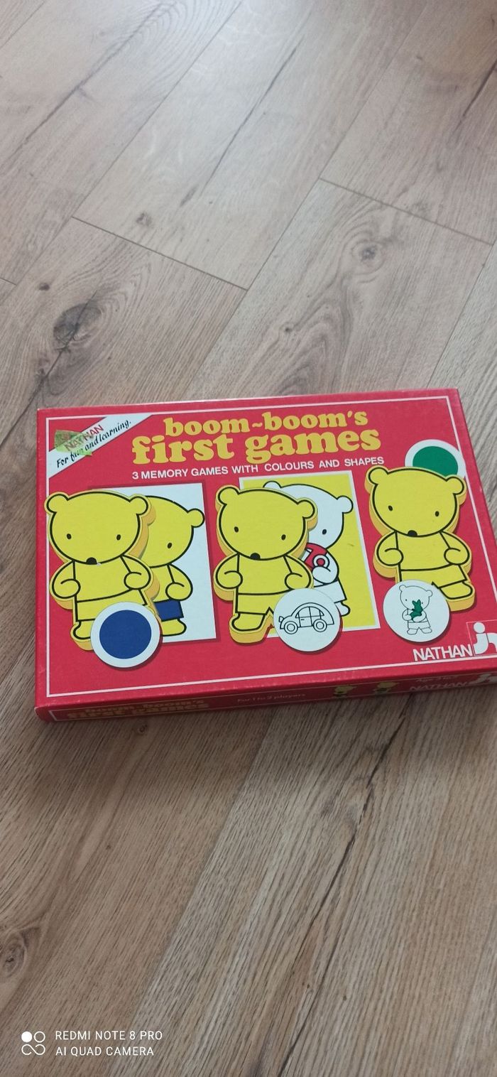 Jeu boom boom s first games