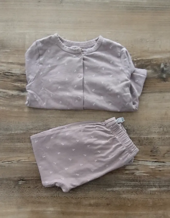 Lot pyjama deux pièces fille - photo numéro 2