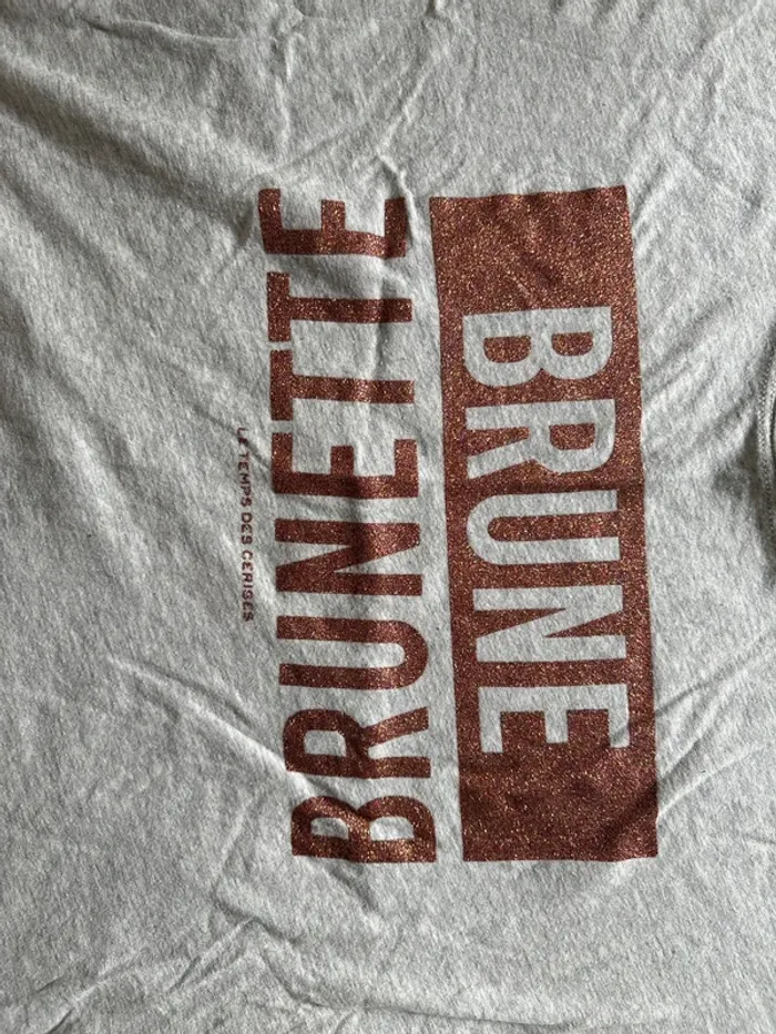 Tee-shirt le temps des cerises - photo numéro 2