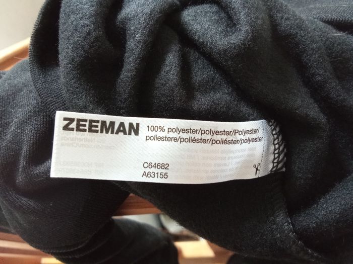 Tee shirt, maillot thermique sport mixte noir taille 7-8 ans - photo numéro 3