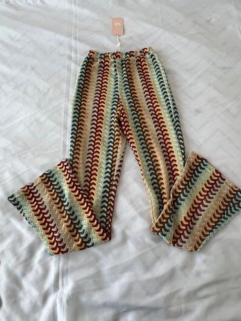 Pantalon brodé