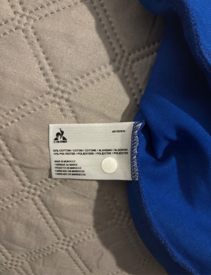 Ensemble le coq sportif Bleu taille M - photo numéro 5