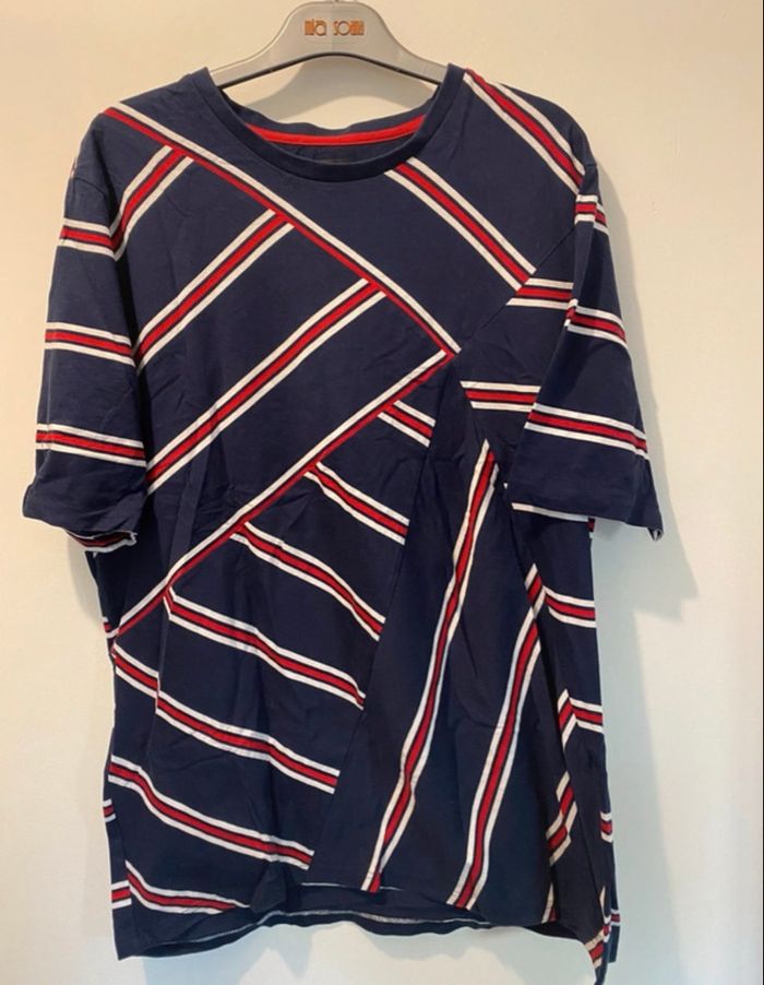 T-shirt rayé homme Zara taille XL - photo numéro 1