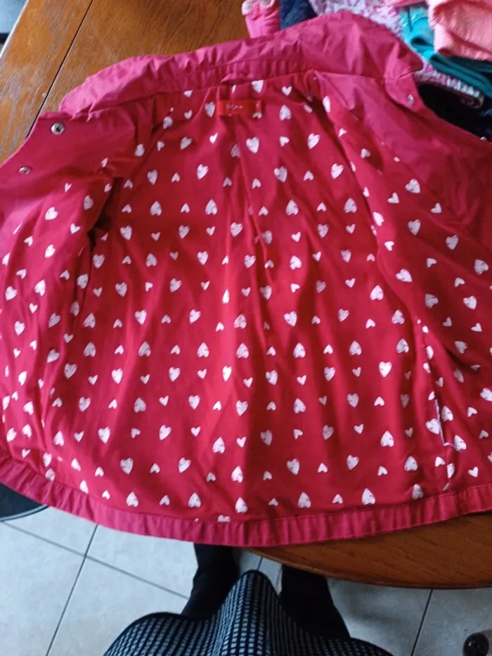 Manteau coupe-vent à capuche Tissaia 4A - photo numéro 5