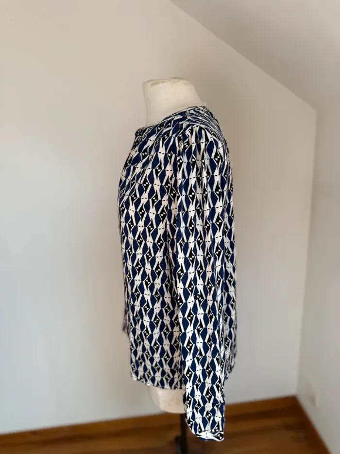 Belle blouse fluide neuve avec étiquette Akoz 🌸 L 40 - photo numéro 4