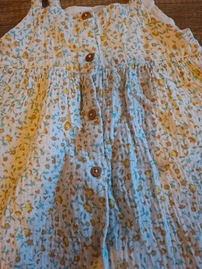 Robe en gaze bébé fille - photo numéro 2