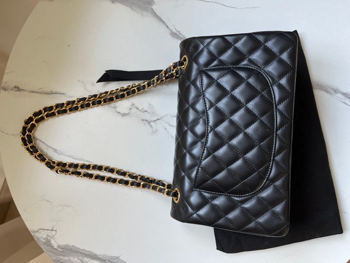 Sac à main bandoulière noir matelassé - photo numéro 3