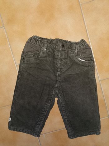 Pantalon velours 12mois