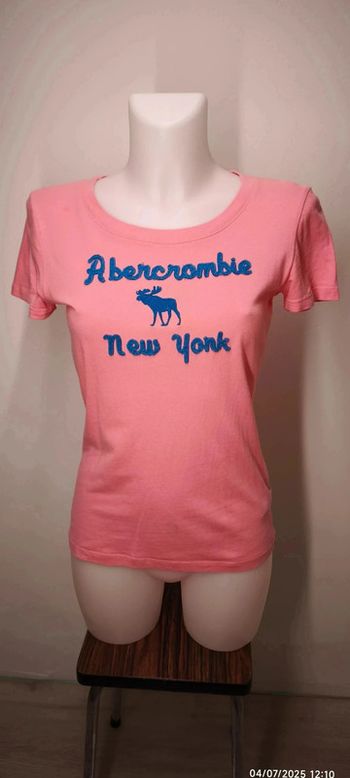 T-shirt Abercrombie & Ftich Femme M Rose
