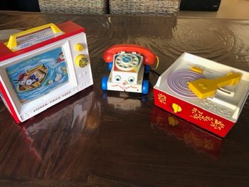Lot 3 jouets Vintage- Fisher Price
