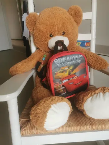Sac à dos cars ideal maternelle