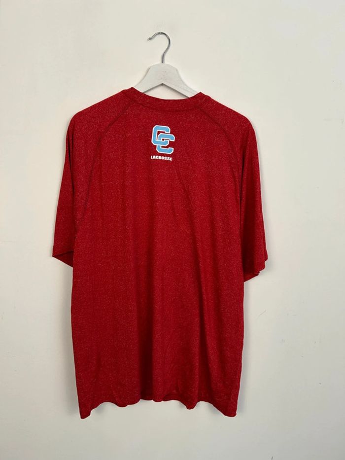 T-shirt Homme Adidas Climalite Rouge | Taille XL | Très Bon État | Sport Training | #TM54 - photo numéro 2