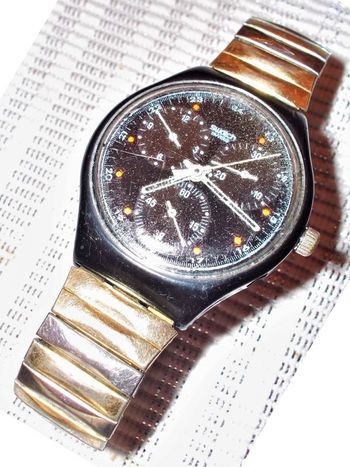 Montre SWATCH Chrono "Wall Street"