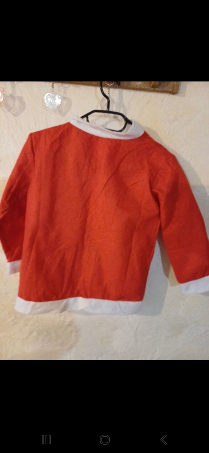 Veste et bonnet  de Père Noël taille 7 / 9 ans - photo numéro 6
