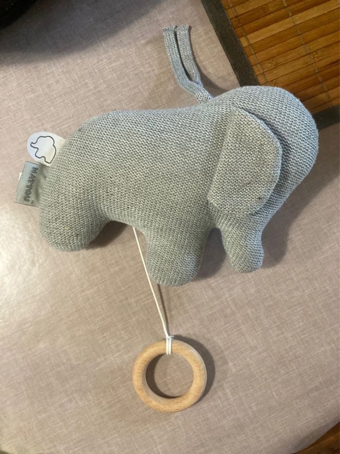 Éléphant musical Nattou – collection Tembo - photo numéro 4