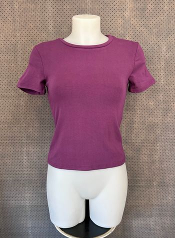 T-shirt de couleur violet taille S 