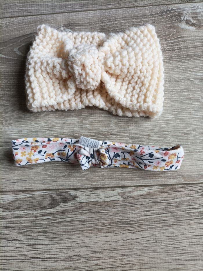 Lot de 2 bandeaux bébé