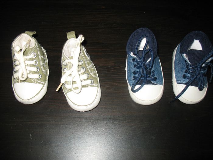 LOT DE 2 PAIRES DE BASKETS EN TOILE BÉBÉ GARÇON - P16/17 - n°03