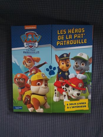 Coffret 6 livres Pat Patrouille