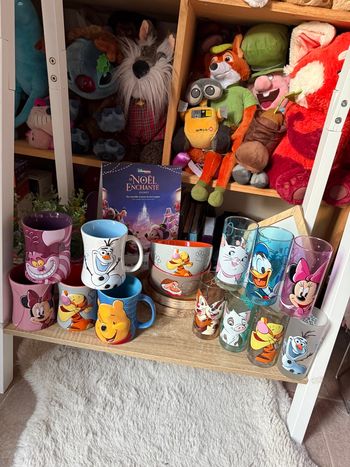 Vaisselle tasse mug bol verre Disney Disneyland portrait