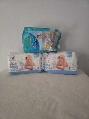 Lot couches/culottes de bain piscine.