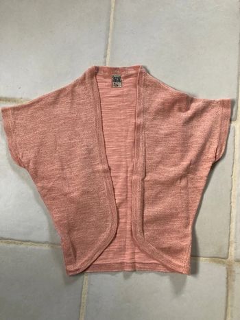 Gilet rose pailleté Tape à l’œil 8 ans