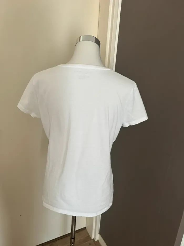 Majestic filatures T-shirt blanc enjoy taille 3/40 - photo numéro 3