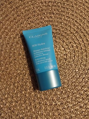 🪷 Masque Fraîcheur Hydratant Intense - SOS Hydra - Clarins - Neuf ⭐