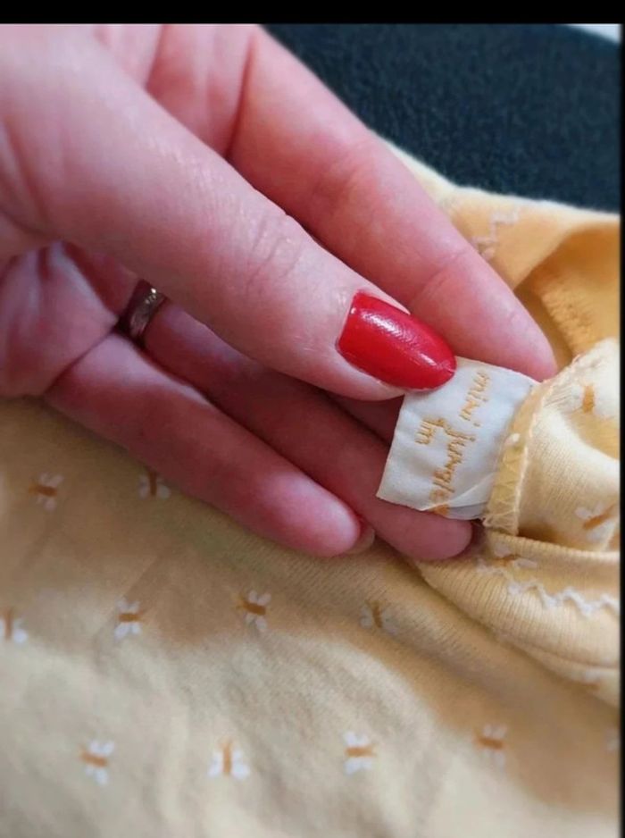Pigama taille 1 mois jaune - photo numéro 3