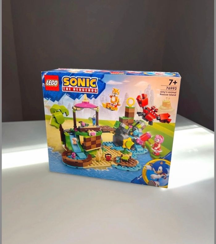 Lego 76992 L'ile de sauvetage des animaux d'Amy Sonic the Hedgehog Amy's Animal Rescue Island