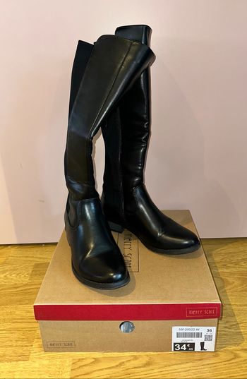 Bottes cavalière - bottes cuissardes noires taille 36