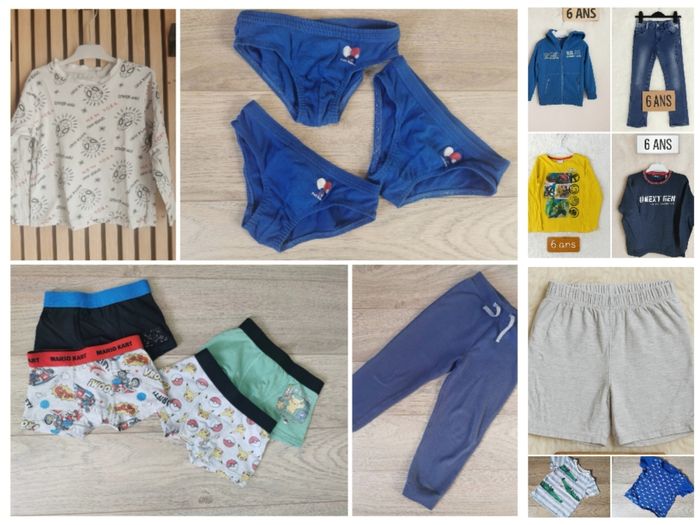 Lot garçon 6 ans