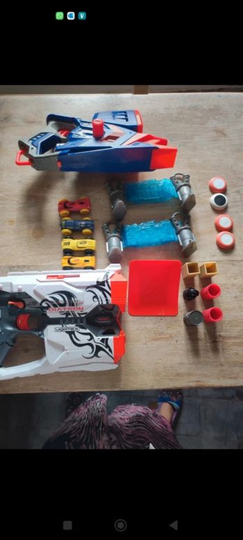 Lot de 2 pistolets nerf