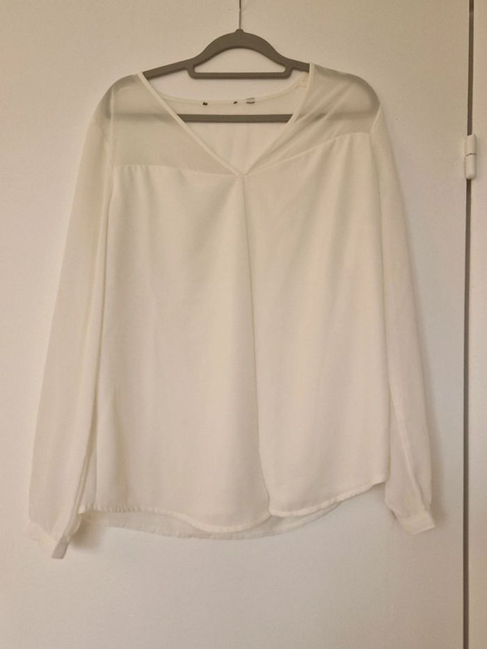 Blouse crème, 38/40