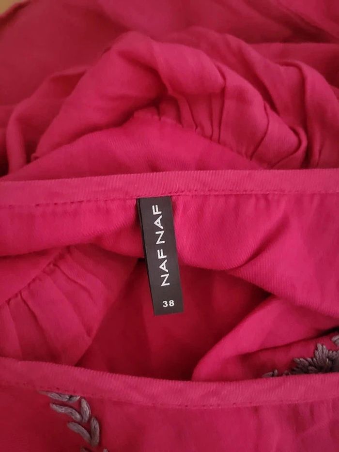 Magnifique blouse brodée Naf Naf - photo numéro 5