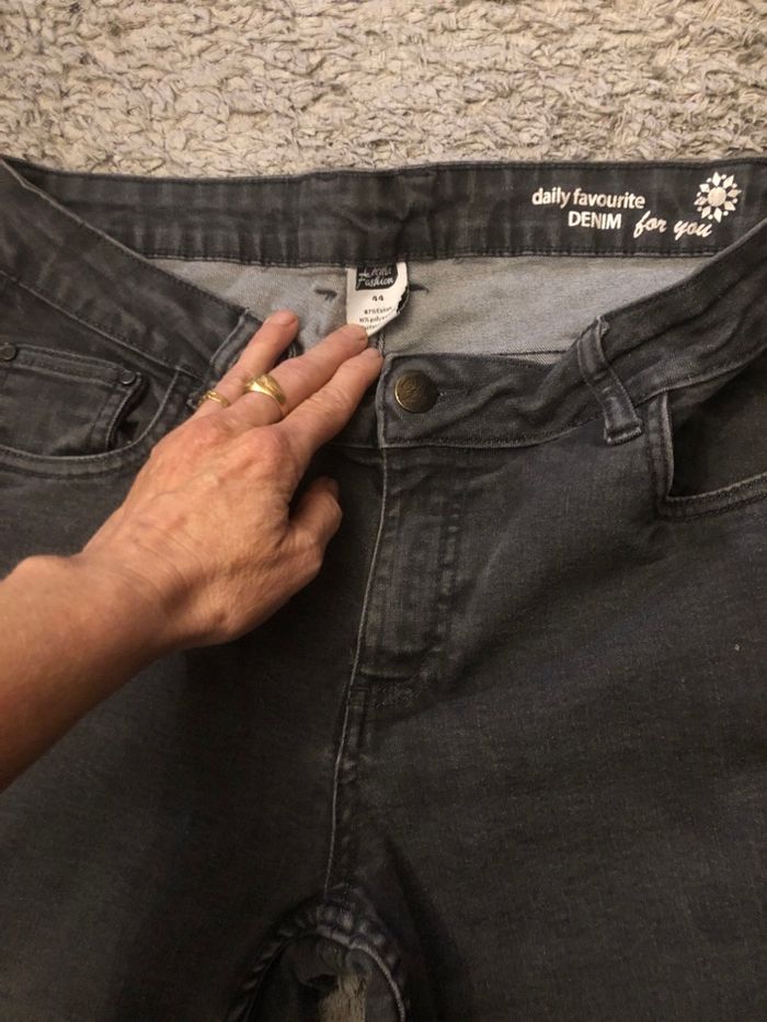 Jeans  gris foncé Cécilia Fashion 44 - photo numéro 2