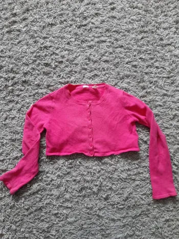 Boléro okaidi rose 8 ans