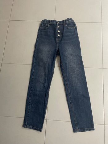 Jean mom taille fine