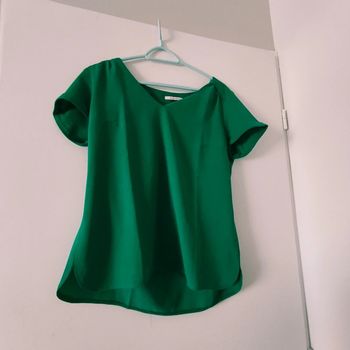T-shirt Femme – Vert – Camaïeu – Taille 38 (M)